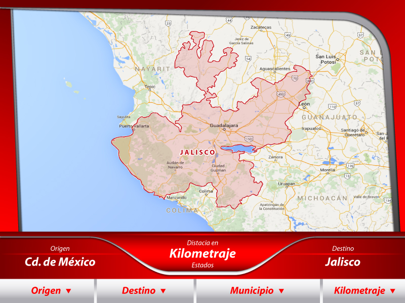 Mudanzas de la Ciudad de México a Jalisco