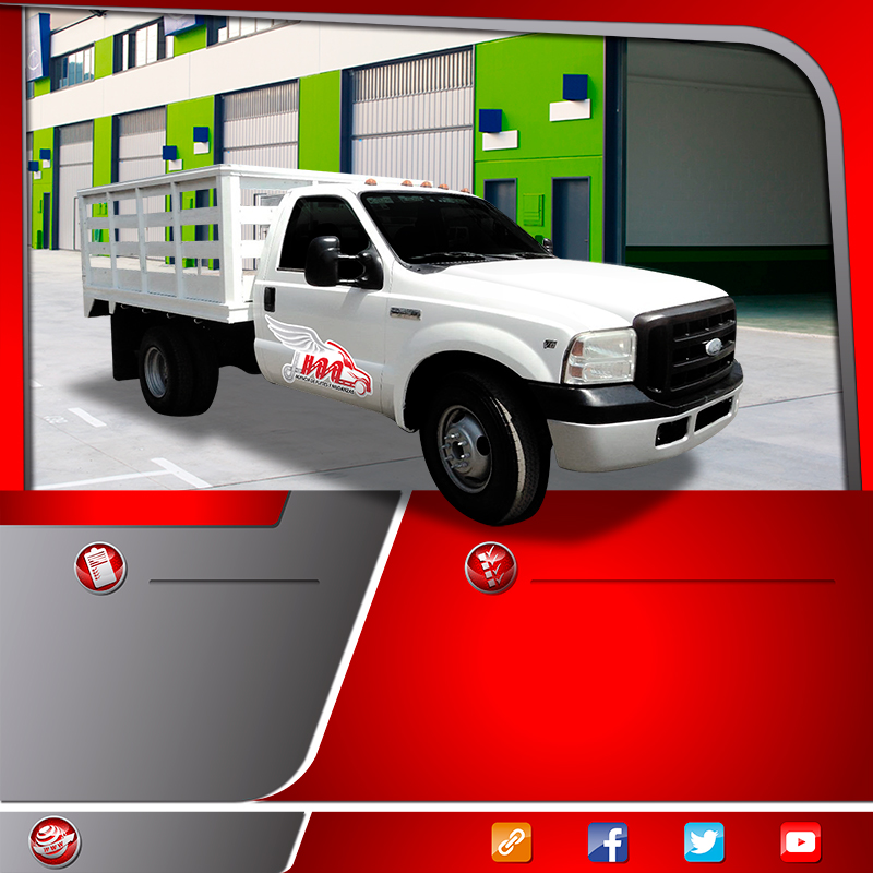  Mudanzas en camioneta 3.5 redilas fijas