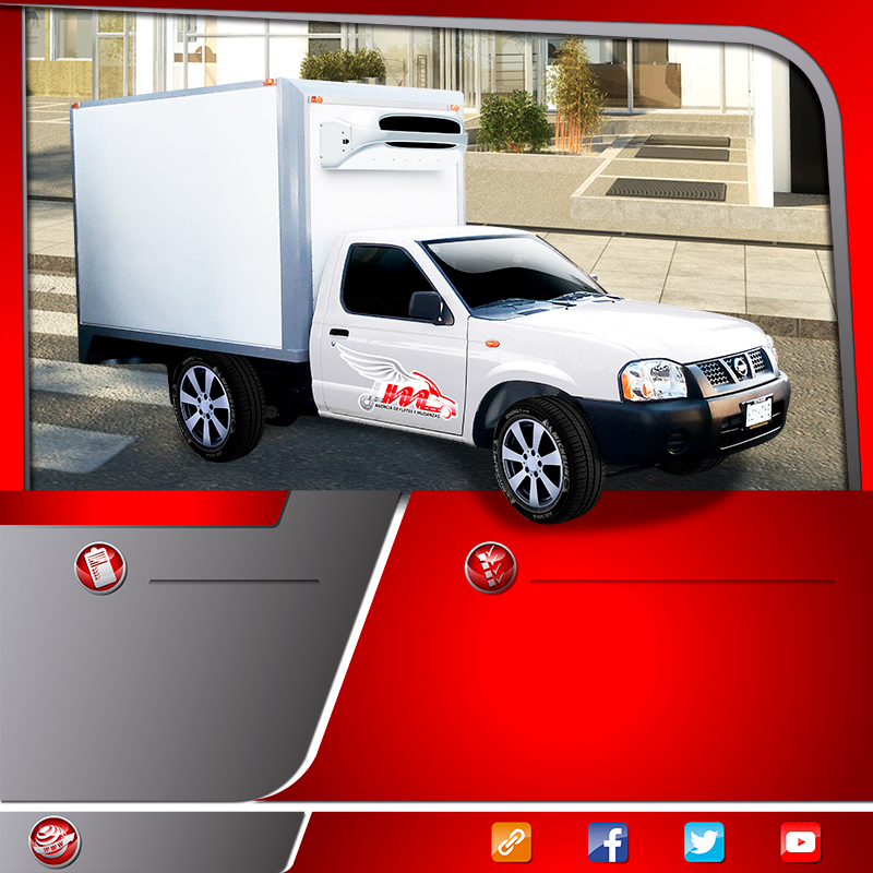  Mudanzas en camioneta pick up thermo king